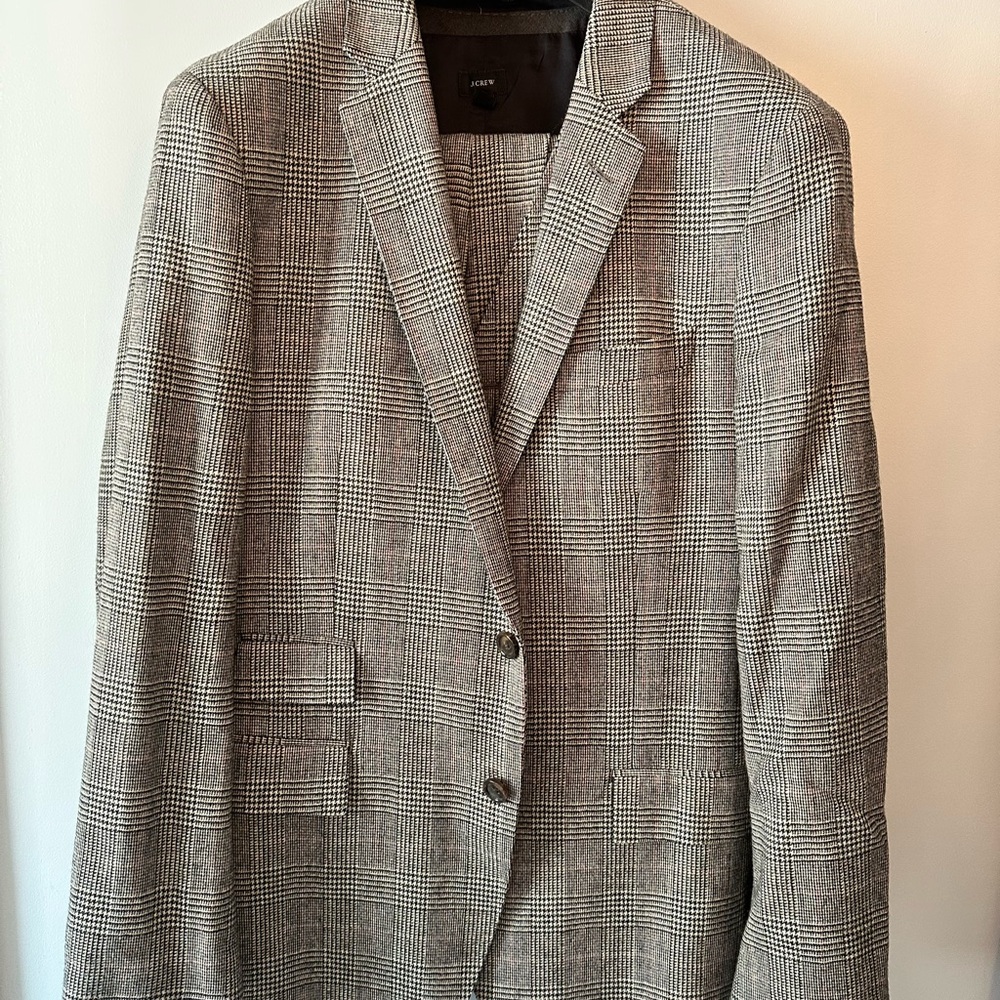 J. Crew Gray 3-piece suit